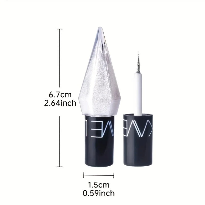 5pcs Shimmering Liquid Eyeliner Set, Long-Lasting Waterproof Smudge-Proof Eye Makeup, Mixed Color System,Easy Application